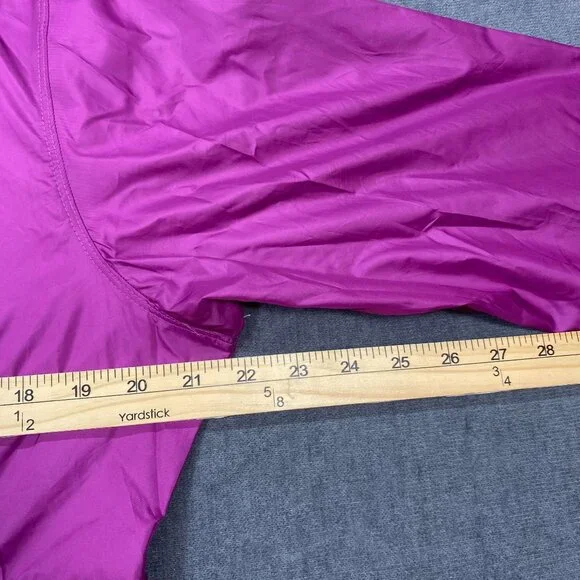 Columbia Womens Two-Tone Pink Lightweight Windbreaker Jacket With Hood Medium - Picture 13 of 13